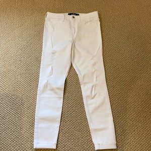 High rise super skinny crop Hollister Jean